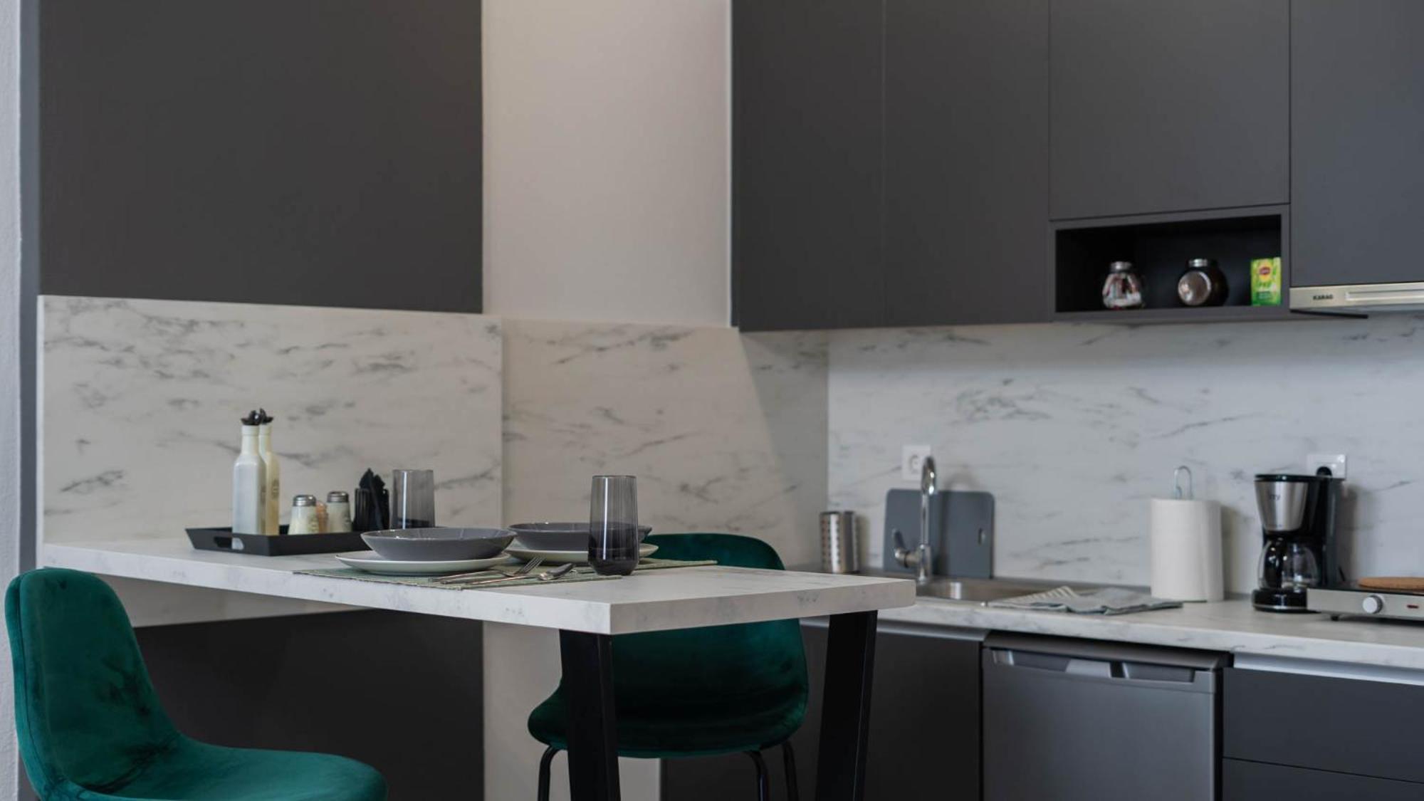 Alba Suite Apartment Калампака Екстериор снимка